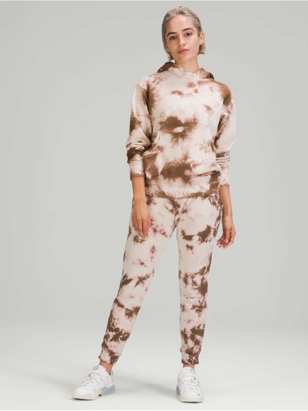 Lululemon Tie Dye Joggers Earth Clay High Rise Lounge Sweatpants Size S